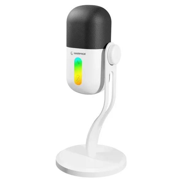 Mikrofon Rampage Arpeggio RGB beli 42797 Slika 3