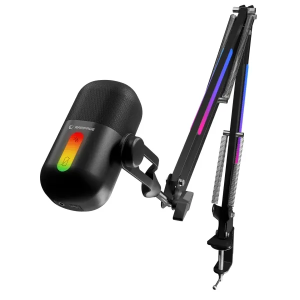 Mikrofon Rampage Arpeggio RGB crni 42798 Slika 1