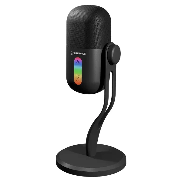Mikrofon Rampage Arpeggio RGB crni 42798 Slika 2