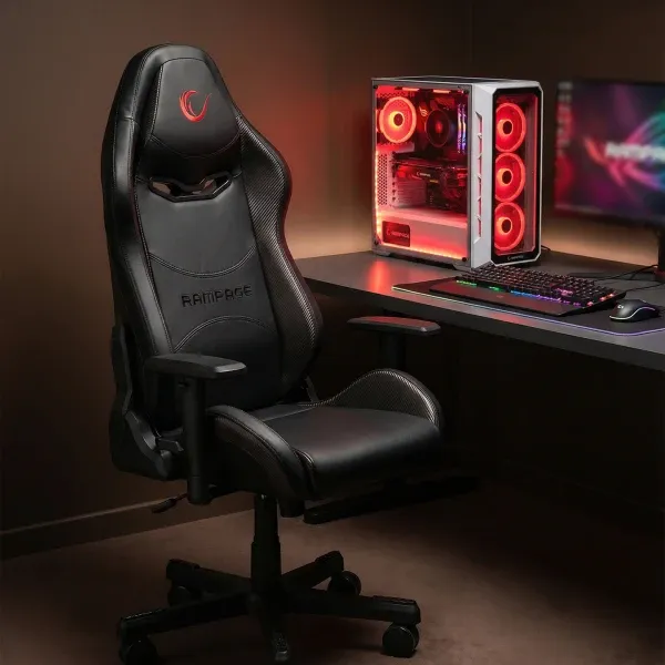 Stolica gaming Rampage KL-R6 GRAND SERIES crna 34984 Slika 3