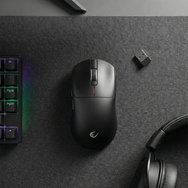 Miš Wireless gaming Rampage CLAX 60 GRAM Ultra Light crni 41040 Slika 2