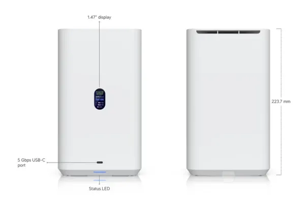 HDD NAS Storage Ubiquiti UniFi UNAS 2-Bay White Slika 3