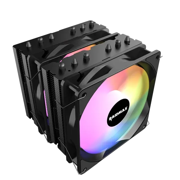 CPU hladnjak Raidmax AC1226B ARGB DualTower 2x120mm/250W TDP Slika 2