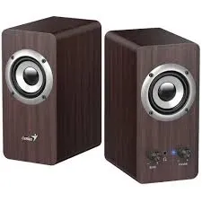 Zvučnici Genius SP-Q180 SP-HF400 Dark Brown EU 100-240V Slika 1