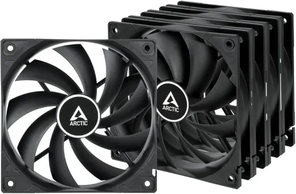 Arctic Ventilatori ARCTIC F12 Value Pack black 5 kom (120*120*25) Slika 1