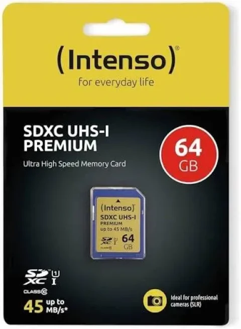 SD Card Intenso 64GB UHS-I Premium 3421490 Slika 1