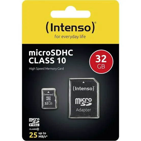 Micro SD Intenso 32GB Class10 3413480 + adapter Slika 1