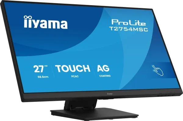 iiyama Monitor 27" Iiyama ProLite T2754MSC-B2 IPS 1920X1080/83Hz/4ms/HDMI/VGA/touch/zvu Slika 1