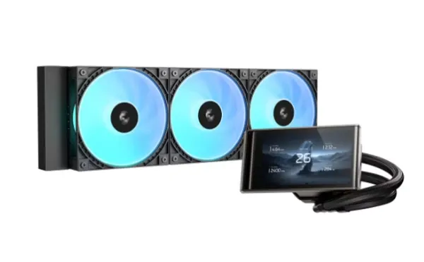 CPU Hladnjak DeepCool LT360 VISION ARGB, R-LT360VISION-BKAMMC-G-1 Slika 1