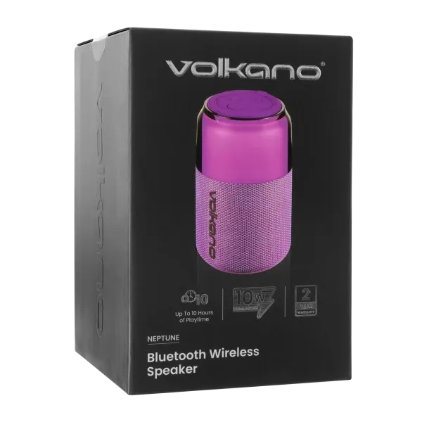 Zvučnik Volkano Neptune Bluetooth Wireless ljubicasti VK-3004-PR Slika 2