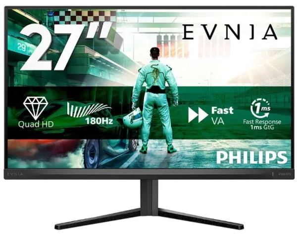 Monitor 27" Philips 27M2N3500NL/00 FastVA 2560x1440/180Hz/1ms/2xHDMI/DP Slika 1
