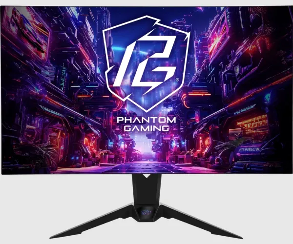 Monitor 32" ASRock PGO32UFS WOLED 3840x2160/240Hz/0.03ms/2xHDMI/2xDP/USB-C Slika 1