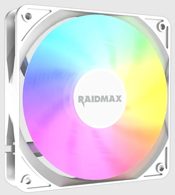 Ventilator 120mm Raidmax X-AIR ARGB White, NV-X120FWP Slika 1