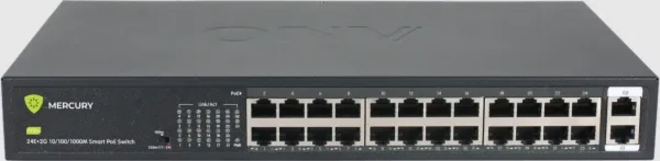 Mercury.AI LAN Switch Mercury H1024PL PoE 10/100Mbps Slika 1