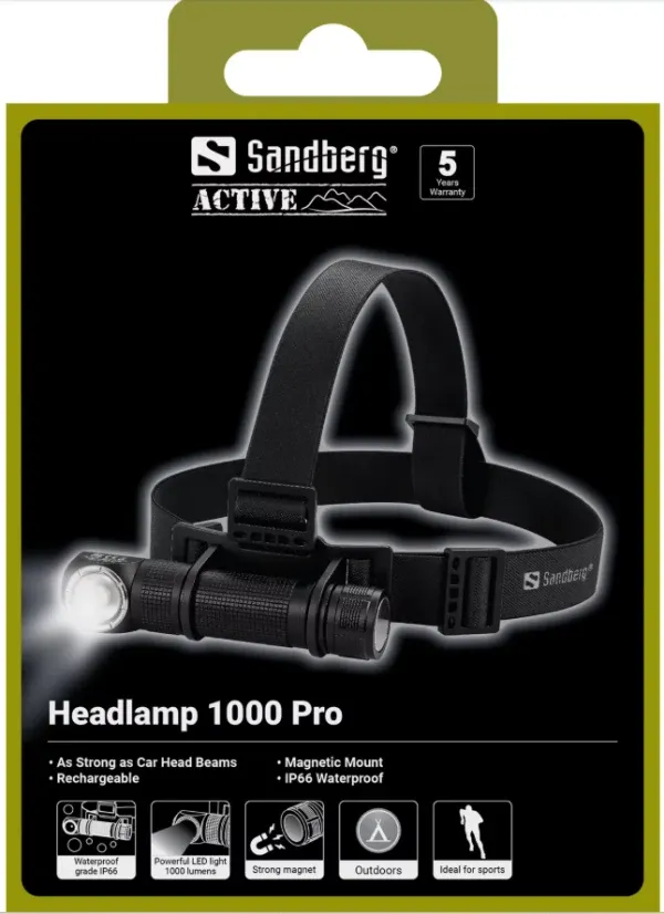Sandberg 421-36 Headlamp 1000 Pro Slika 2