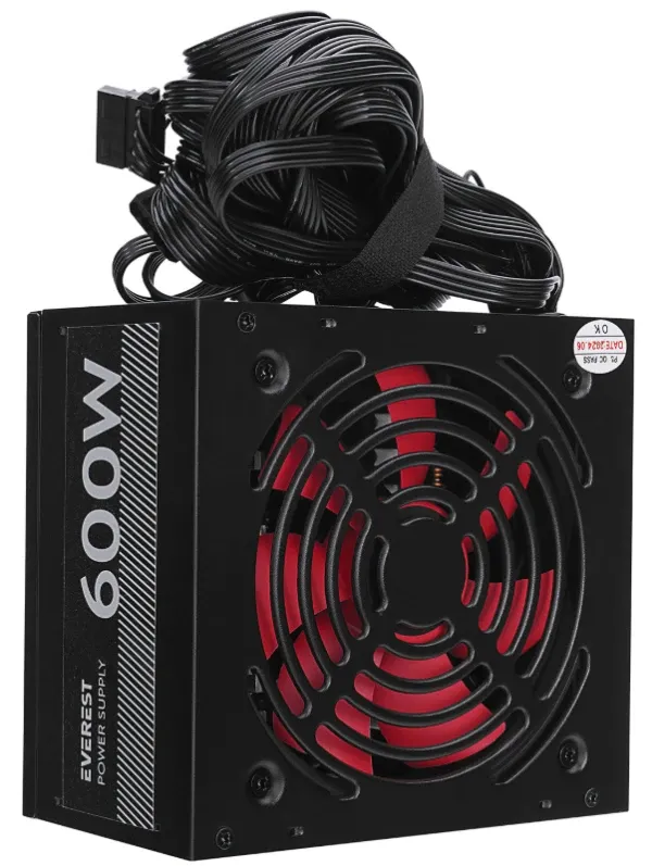 Napajanje Everest 600W EPS-600A 12cm Fan, bulk Slika 3