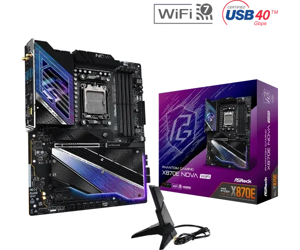 MB AM5 ASRock X870E Nova WiFi Slika 1