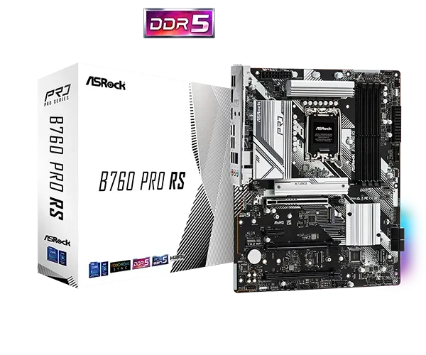 MB s1700 ASRock B760 PRO RS 90-MXBKS0-A0UAYZ Slika 1