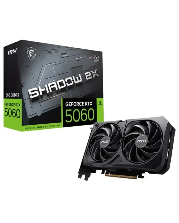 SVGA MSI RTX 5060 8G SHADOW 2X OC MAX GDDR7 Slika 1