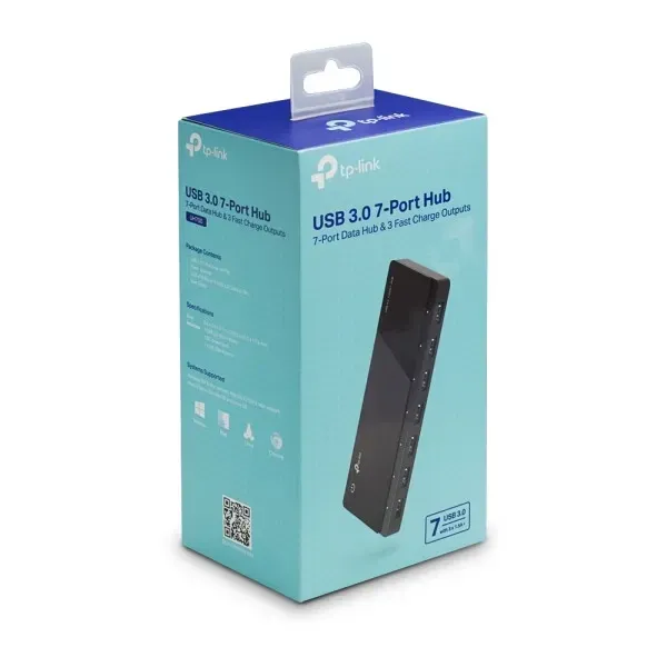 TP-Link Adapter TP-LINK UH700 prenosni HUB/7xUSB 3.0/napajanje Slika 2