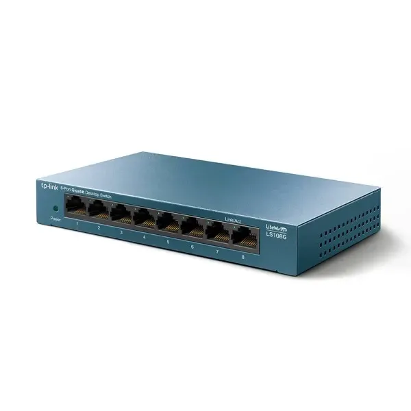 TP-Link LAN Switch TP-LINK LS108G Gigabit 10/100/1000Mbps Slika 3