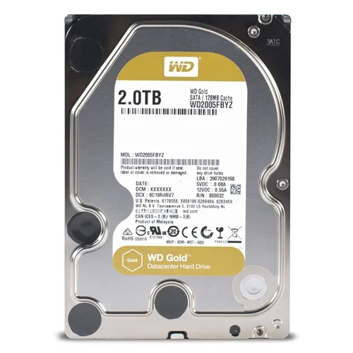 HDD WD 2TB 7200rpm 128MB WD2005FBYZ Gold Slika 1