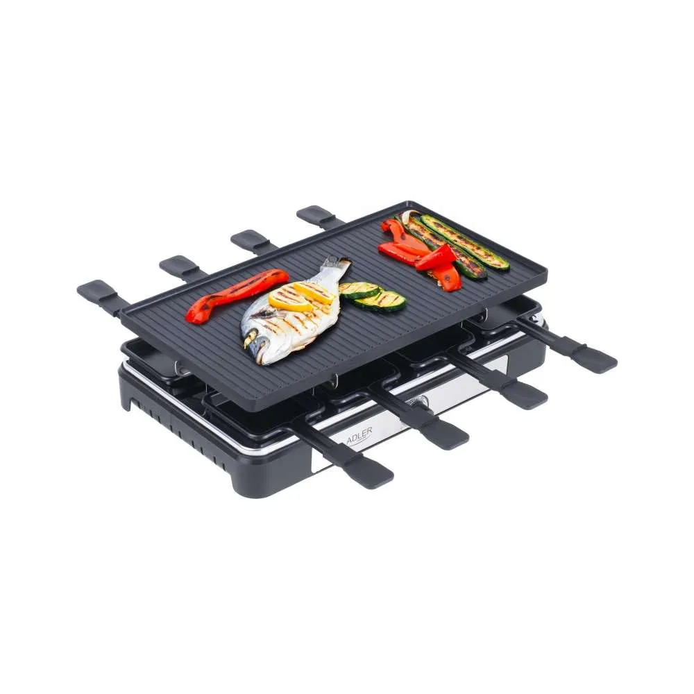 ADLER AD6616 RACLETTE GRIL 42x23CM 1400W Slika 1
