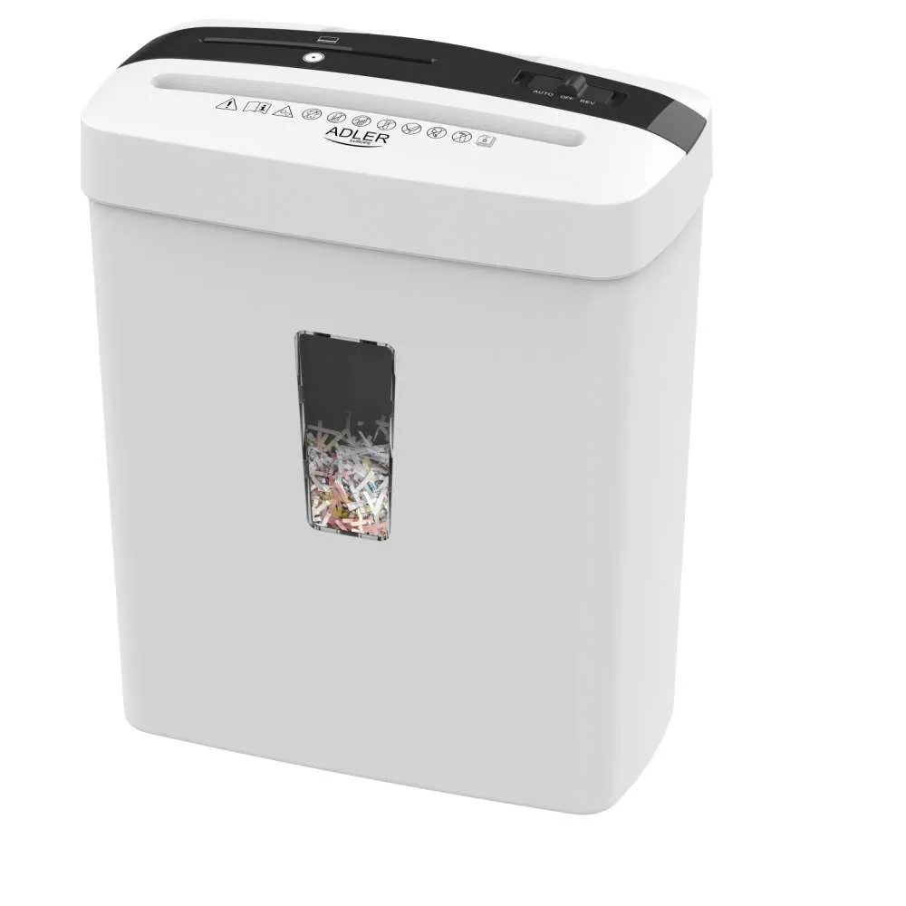 ADLER AD1037W SEKAČ PAPIRA KREDITNIH KARTICA CD/DVD BELI Slika 1