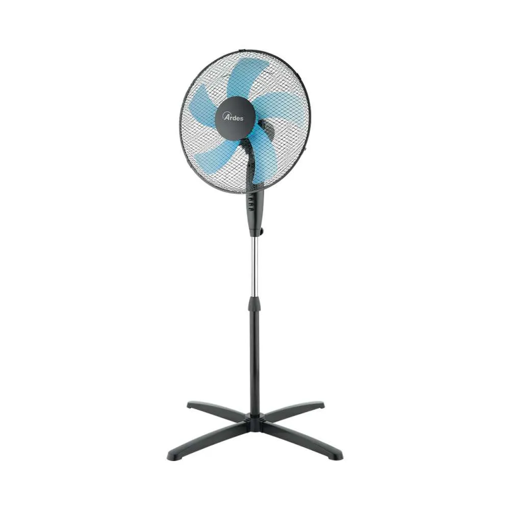 ARDES 5ST40PN STOJEĆI VENTILATOR CRNO PLAVI 50W Slika 1