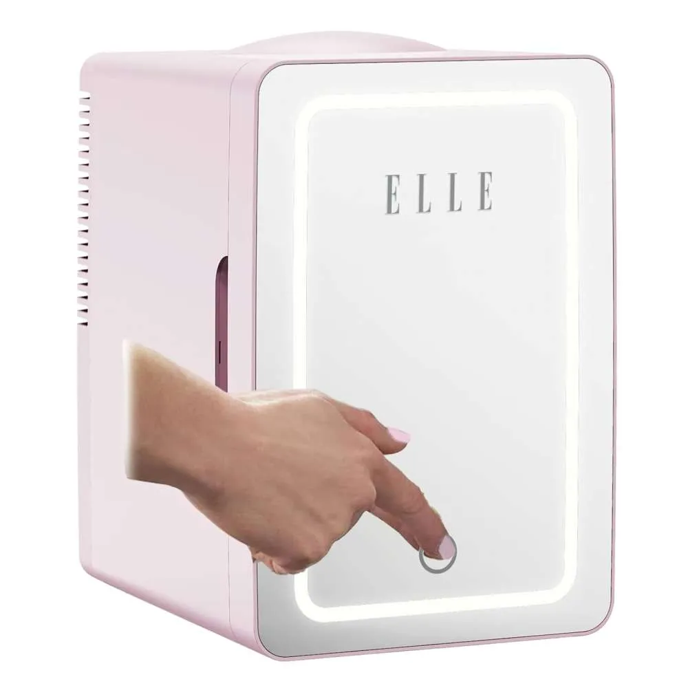 ELLE SDAF01PUEU MINI PRENOSNI FRIŽIDER 6L PINK GREJANJE/HLAĐENJE LED Slika 1