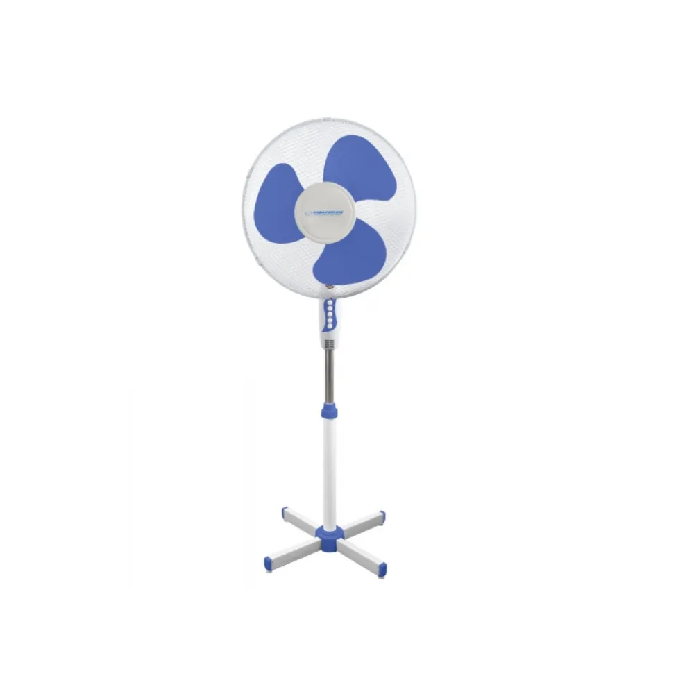 ESPERANZA EHF001WB STOJEĆI VENTILATOR BELO-PLAVI Slika 1
