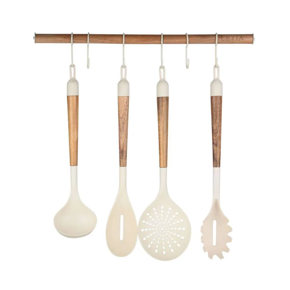 ESTIA ES02-34115 ZIDNI DRŽAČ ZA KUHINJU 42CM SA 6 KUKICA Slika 1