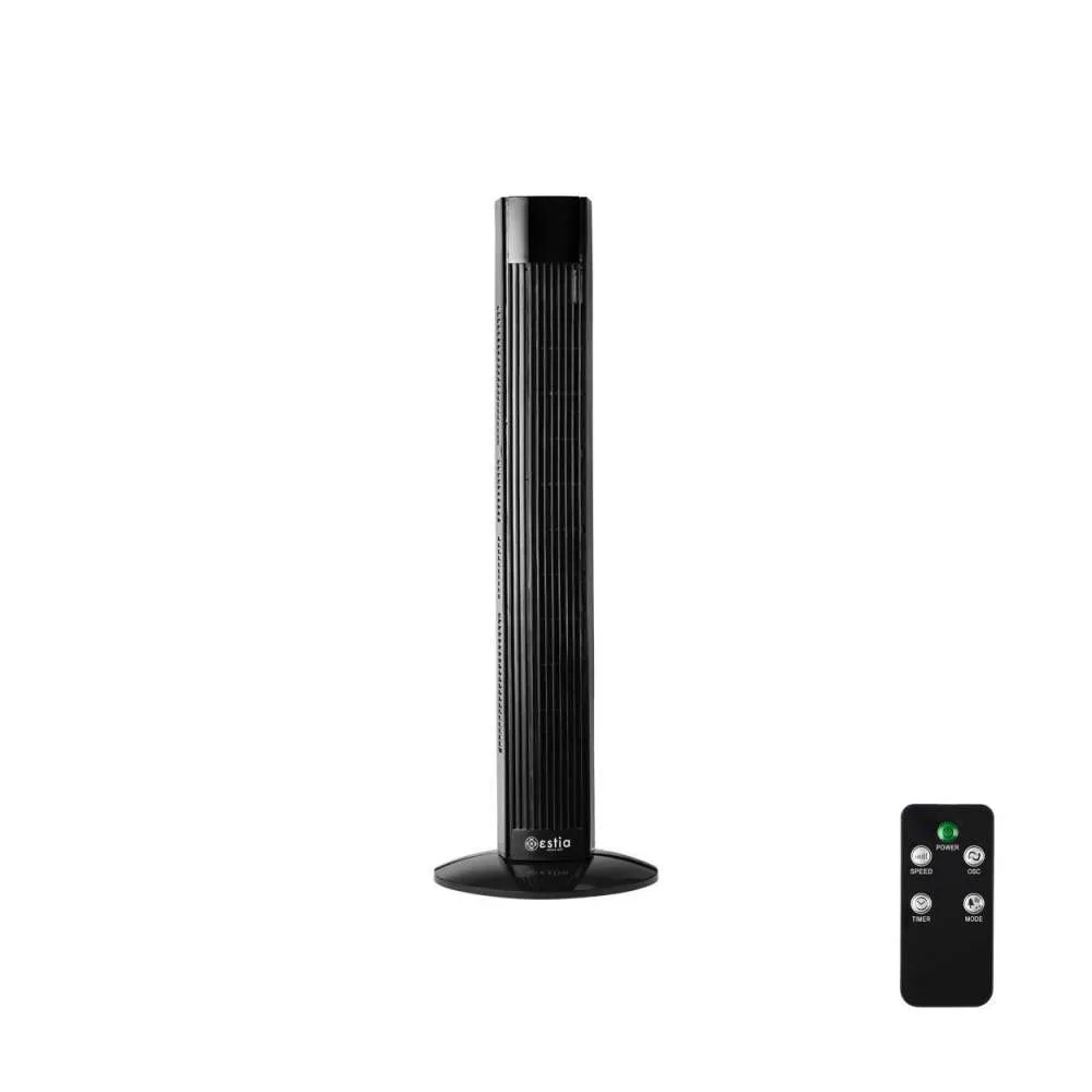 ESTIA ES06-21580 STUBNI VENTILATOR SA DALJINSKIM 91CM 45W Slika 1