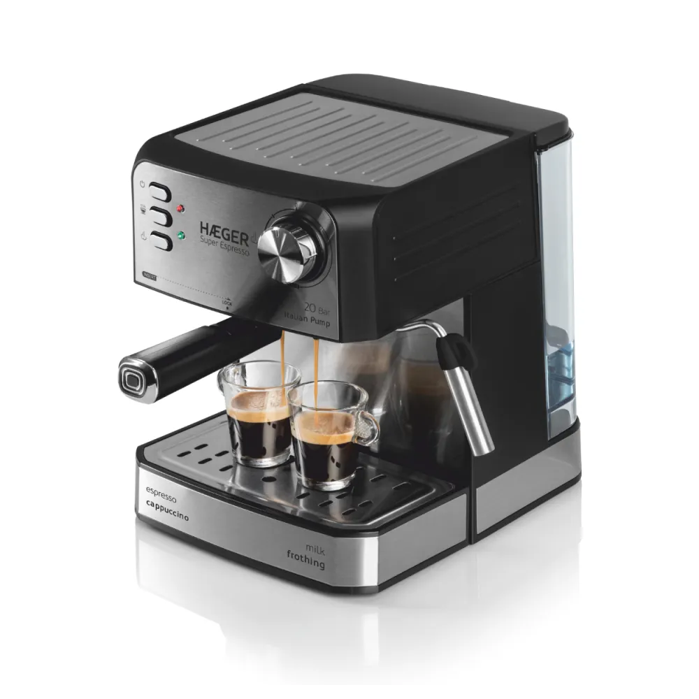 HAEGER CM-85B.011A APARAT ZA ESPRESSO KAFU 20 BARA INOX Slika 1