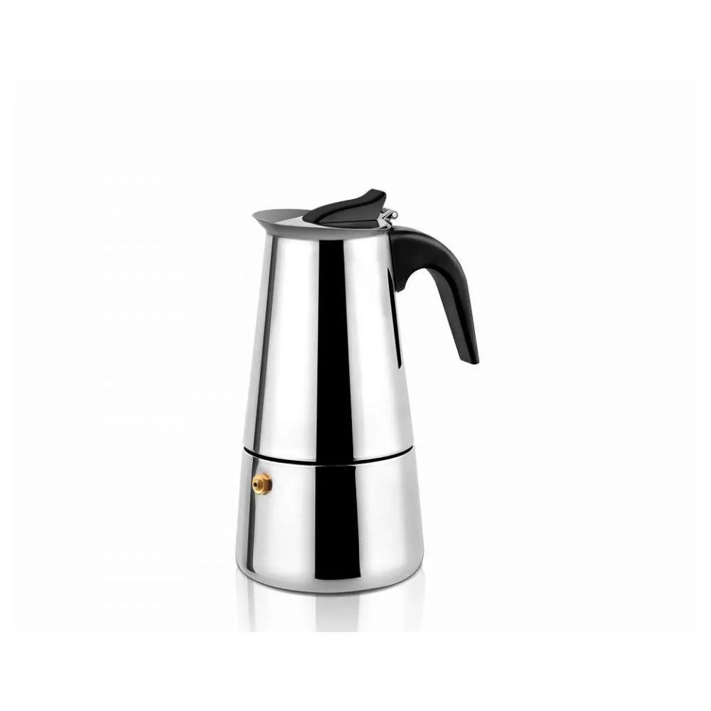HAEGER CP-06S.001A DŽEZVA ZA ESPRESSO KAFU ČELIK 6 ŠOLJICA 300ML ČELIK Slika 1