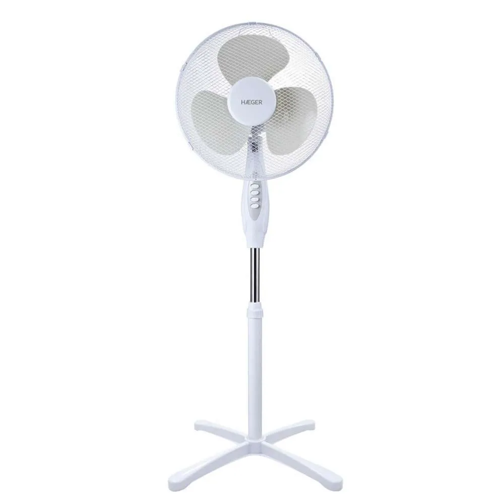 HAEGER SF-16W.011A VENTILATOR STOJEĆI 40CM/45W BELI Slika 1