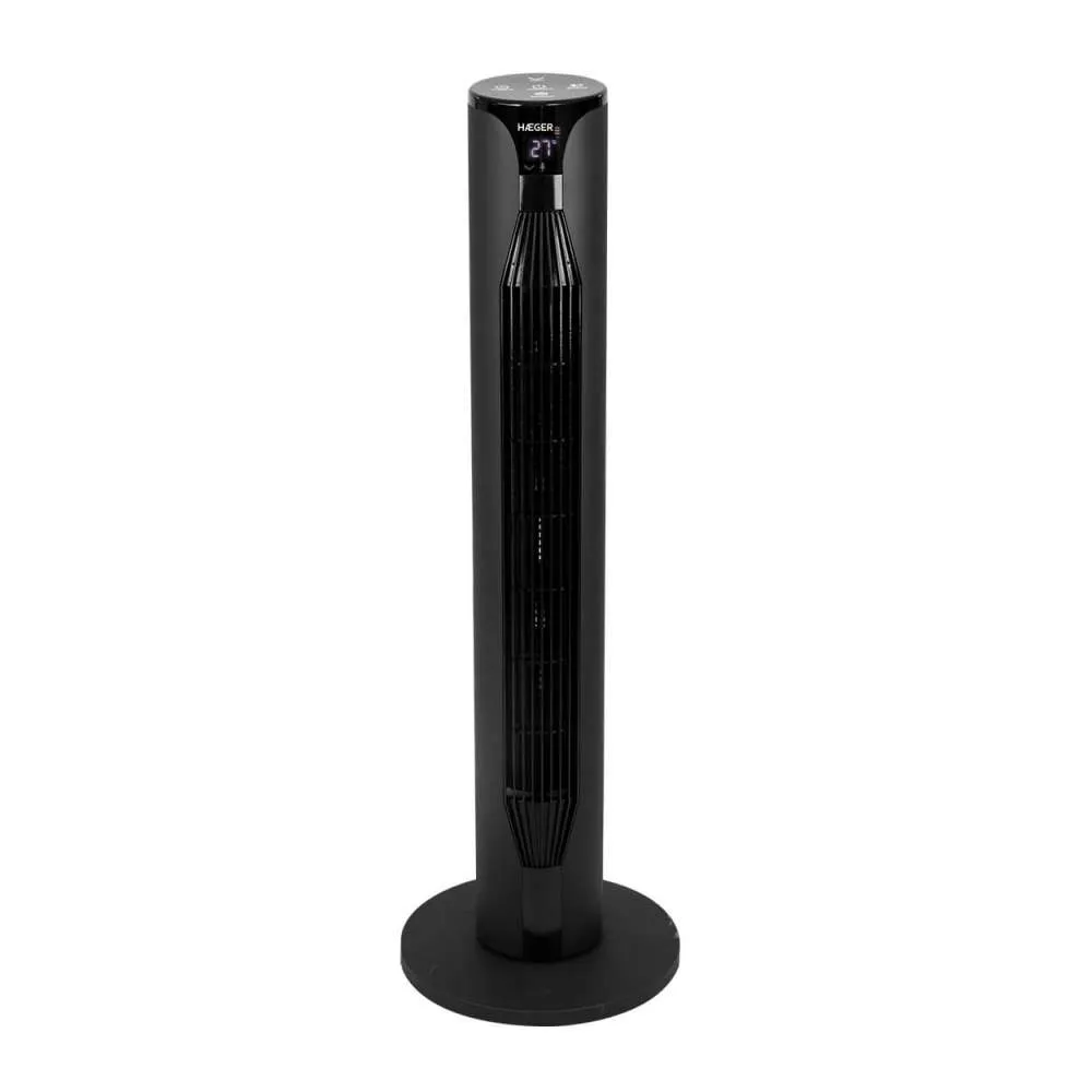 HAEGER TF-R36.005A STUBNI VENTILATOR SA TAJMEROM I DALJINSKIM 91CM 45W Slika 1