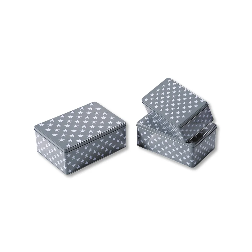 KESPER KSP38282 METALNA KUTIJA SET 3 Slika 1