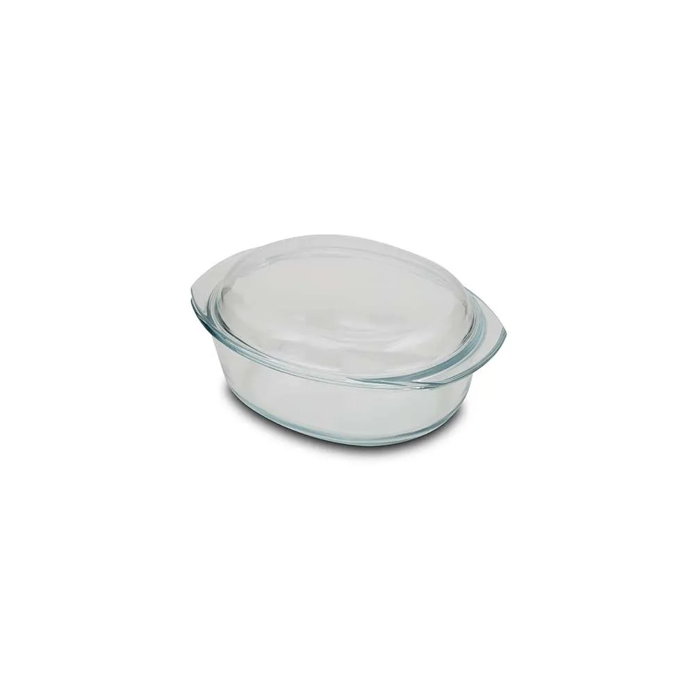 NAVA NV10-143-107 VATROSTALNA STAKLENA POSUDA SA POKLOPCEM 3.5L Slika 1