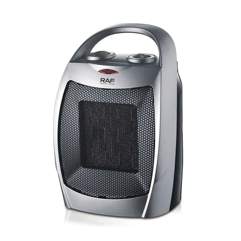 RAF R.1603 KERAMIČKA GREJALICA SIVA 1500W Slika 1