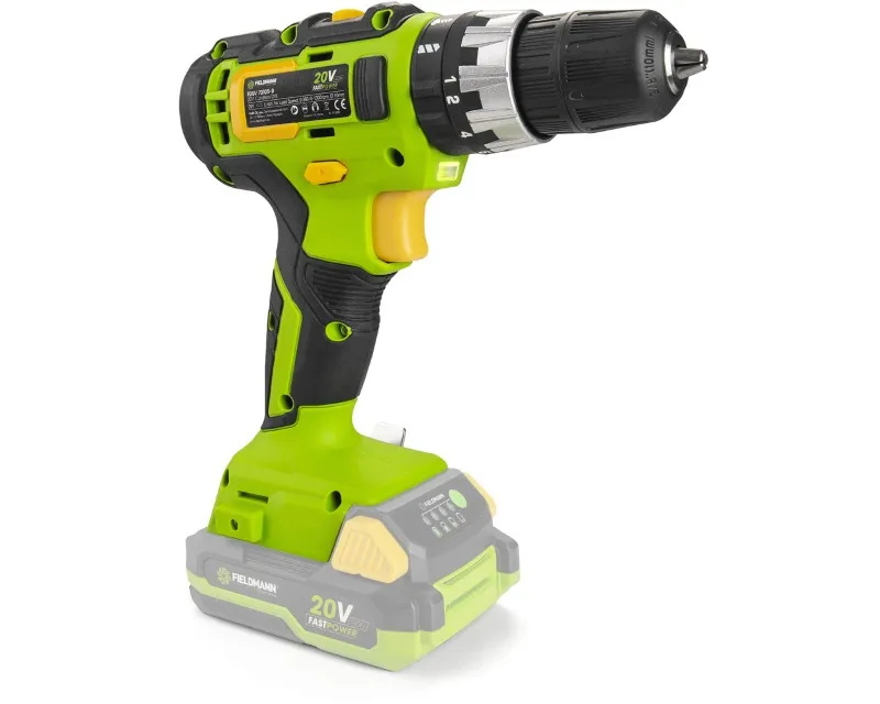 FIELDMANN FDUV 70105-0 Akumulatorska bušilica 20V (bez baterije i punjača) Slika 2