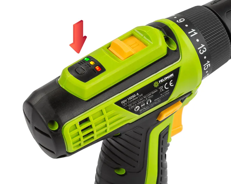 FIELDMANN FDV 10250-A Akumulatorska bušilica 12V Slika 7