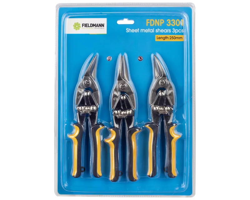 FIELDMANN FDNP 3301 Set makaza za lim (3 dela) Slika 3