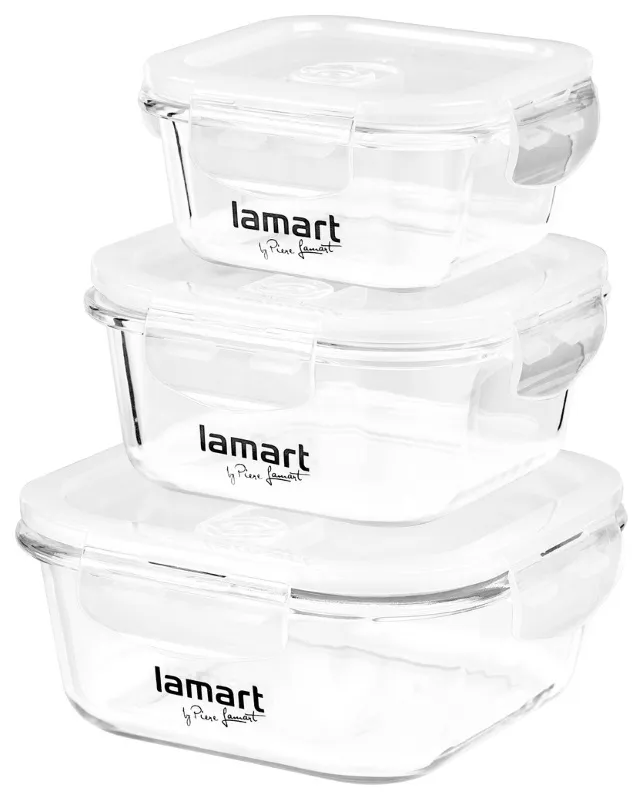 LAMART LT6012 set kutija za odlaganje hrane Slika 1