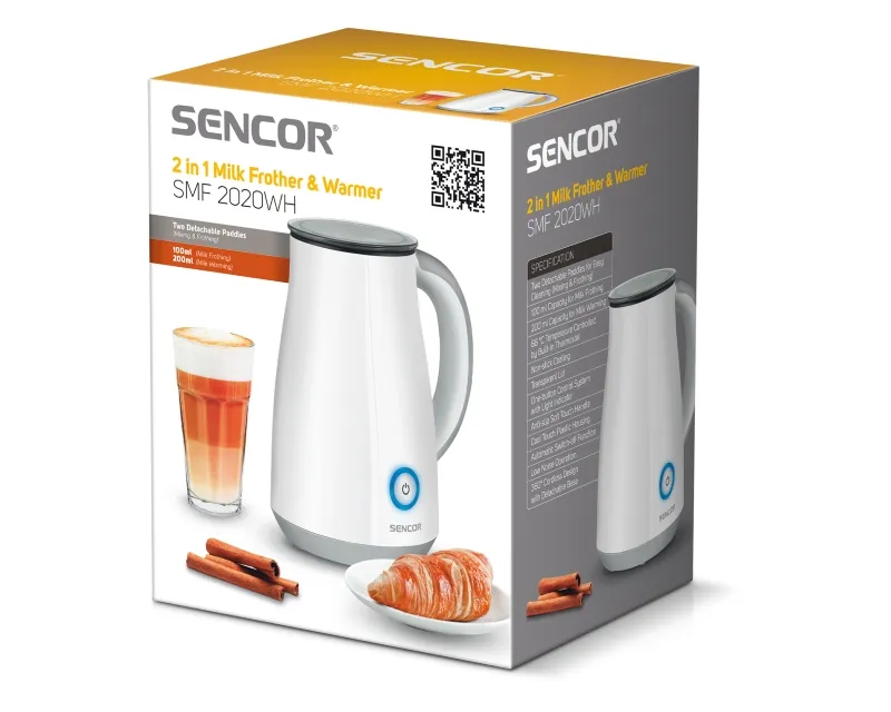 SENCOR SMF 2020WH Aparat za grejanje i penu od mleka Slika 2