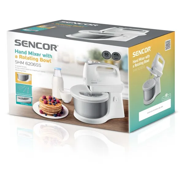 SENCOR SHM 6206SS Ručni mikser sa rotirajućom posudom  Slika 7