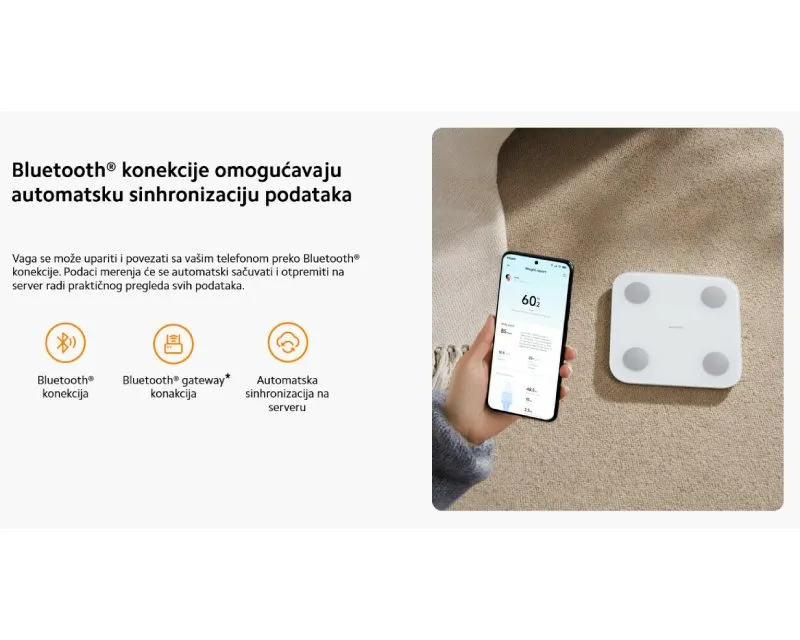 XIAOMI Mi Pametna Vaga S400 (BHR7793GL) Slika 6