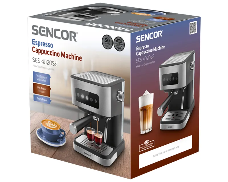 SENCOR SES 4020SS Aparat za espresso kafu Slika 9