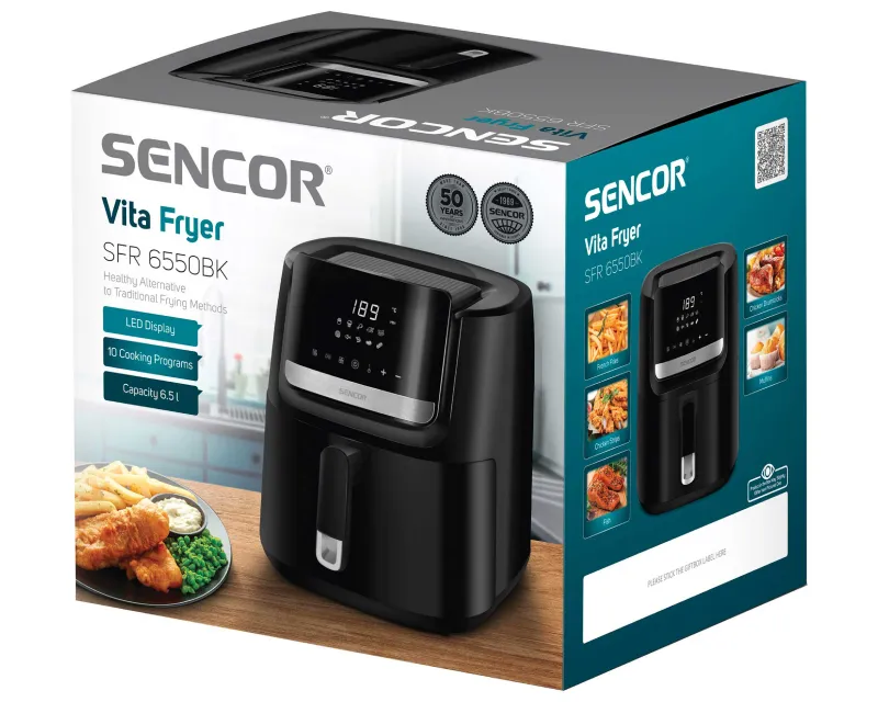 SENCOR SFR 6550BK friteza na vruć vazduh Slika 8