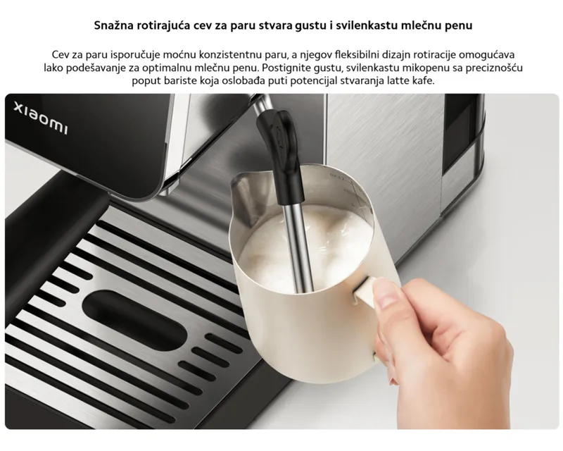 XIAOMI Semi-automatic Espresso Machine EU (BHR9798EU) Slika 8